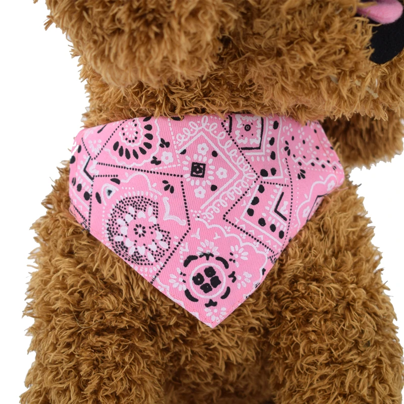 Ошейники прекрасный Регулируемая печать щенок Цепочки и ожерелья шарф Ошейник