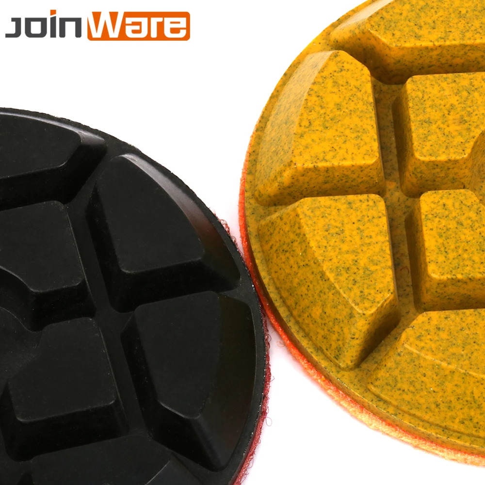 

4'' 50 150# Diamond Polishing Pad Wet/Dry Buffing Disc Granite Marble Stone Concrete 15mm Thickness 1Pc