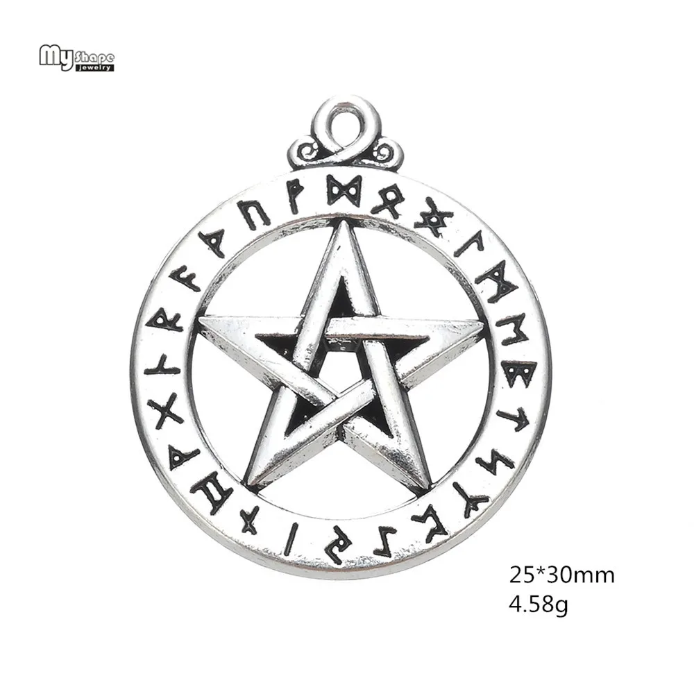 Моя форма Звезда Давида этническая тетраграмма искусственная религия кулон на