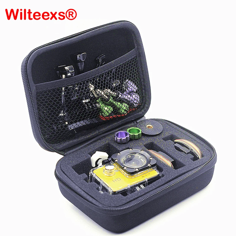 WILTEEXS наружная Противоударная портативная Защитная сумка для хранения Чехол HD Hero5
