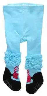 2 YWHUANSEN Fashion Infant Boy's Tights Anti Skid Princess Shoes Sticky Newborn Baby Tights Kids Cotton Pantyhose Collants Bimba - Color: 2