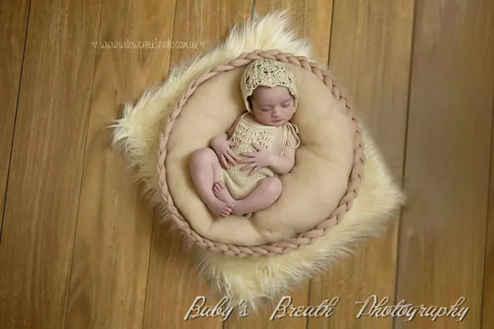 Оптовая продажа 3 шт./лот различные цвета вязаная корзина из толстой пряжи миска