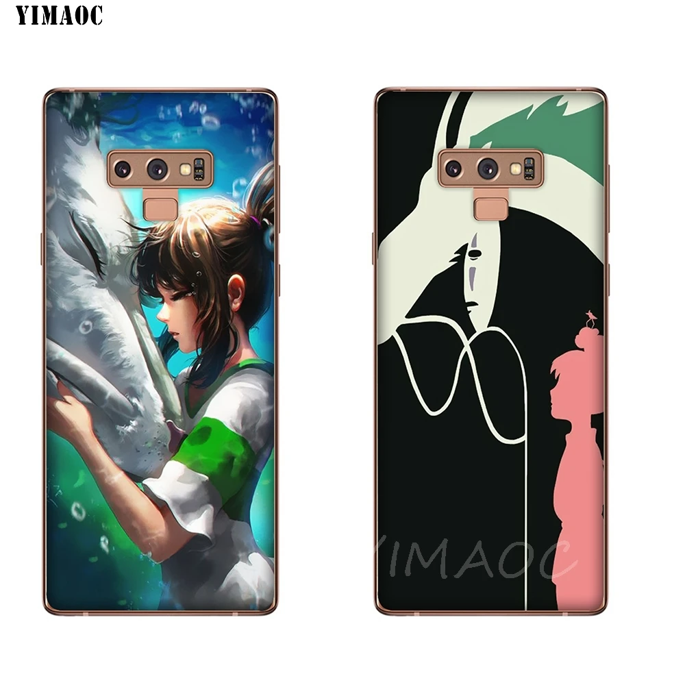 Yimaoc аниме Унесенные призраками мягкий чехол для Galaxy j3 j5 j6 j7 A5 2016 2017 A6 A9 2018 Note 8 9 S7