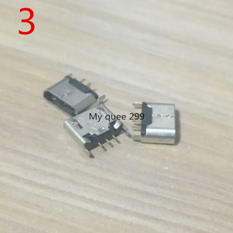 3 10PCS 24 models Micro usb connector Very common charging port for Lenovo Huawei ZTE Huawei and other brand mobile,tablet GPS - Color: 3 10PCS
