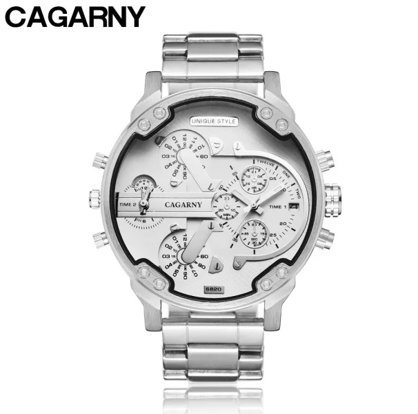 style8 Военная Relogio Masculino Элитный бренд Для мужчин часы модные Для мужчин кварцевые часы Cagarny Прохладный Большой случае Наручные часы человек Relojes - Цвет: style8