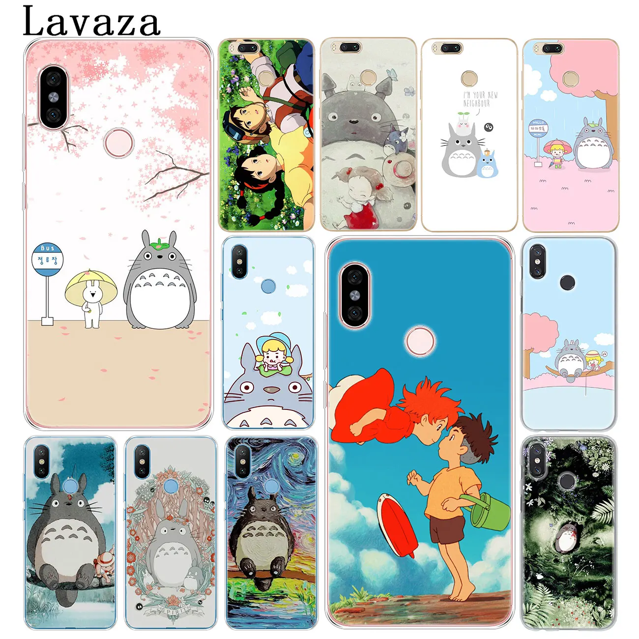Lavaza с изображением героя мультфильма Мой сосед Тоторо Жесткий Чехол для