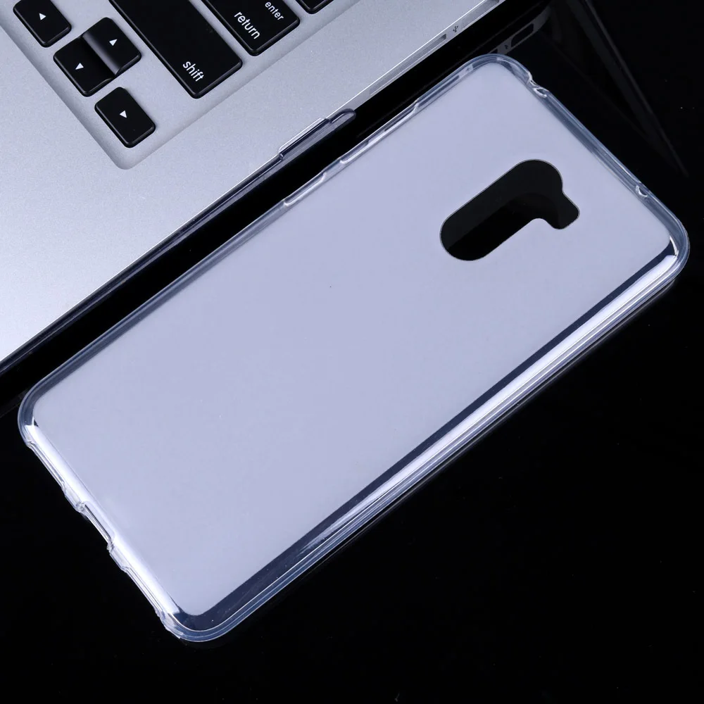 Мягкий силиконовый чехол для телефона Xiaomi Pocophone F1 Чехлы задней панели Чехол Funda