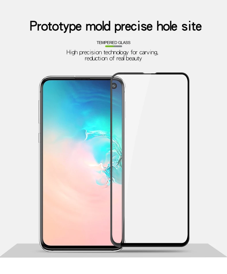 MOFi 3D изогнутое закаленное стекло для samsung Galaxy S10E Защитная пленка для экрана от края до края полное покрытие