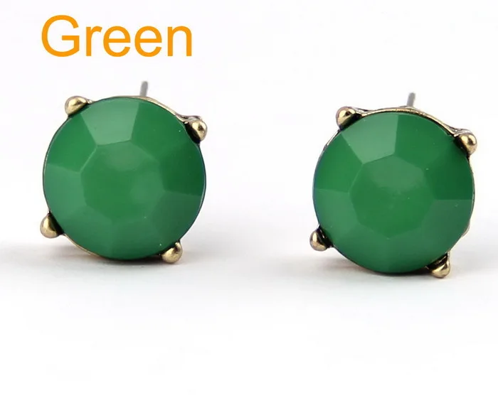 Летние винтажные акриловые серьги гвоздики для женщин|stud earrings|stud earrings for womenearrings