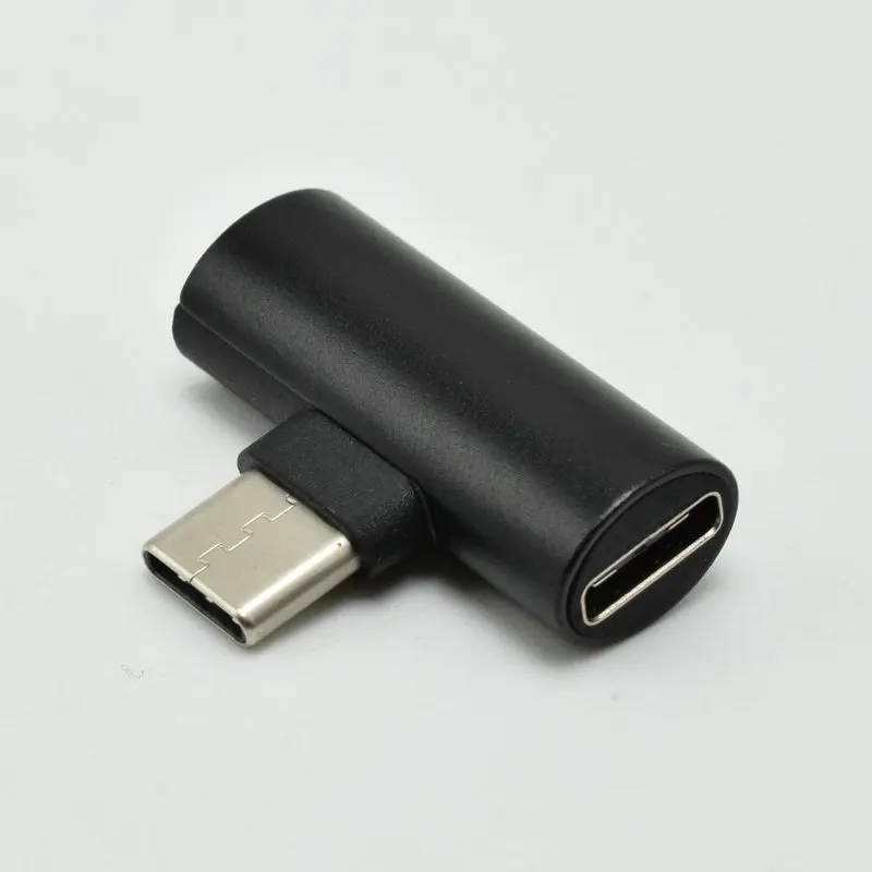 USB C type C штекер-двойной тип C Женский Кабель-адаптер для зарядки наушников AUX аудио для Xiaomi Mi 8 Lite для huawei P20 mate 20 Pro - Цвет: 01