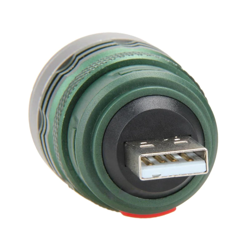 4 режима сплав USB светодиодный внешний аккумулятор вспышка светильник 3 Вт удлинитель светильник фонарь