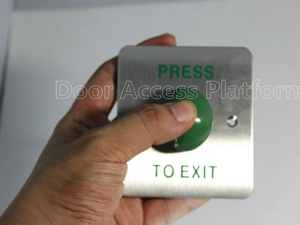 Водонепроницаемость IP67 + защита от атмосферных воздействий кнопка выхода buttonRelease