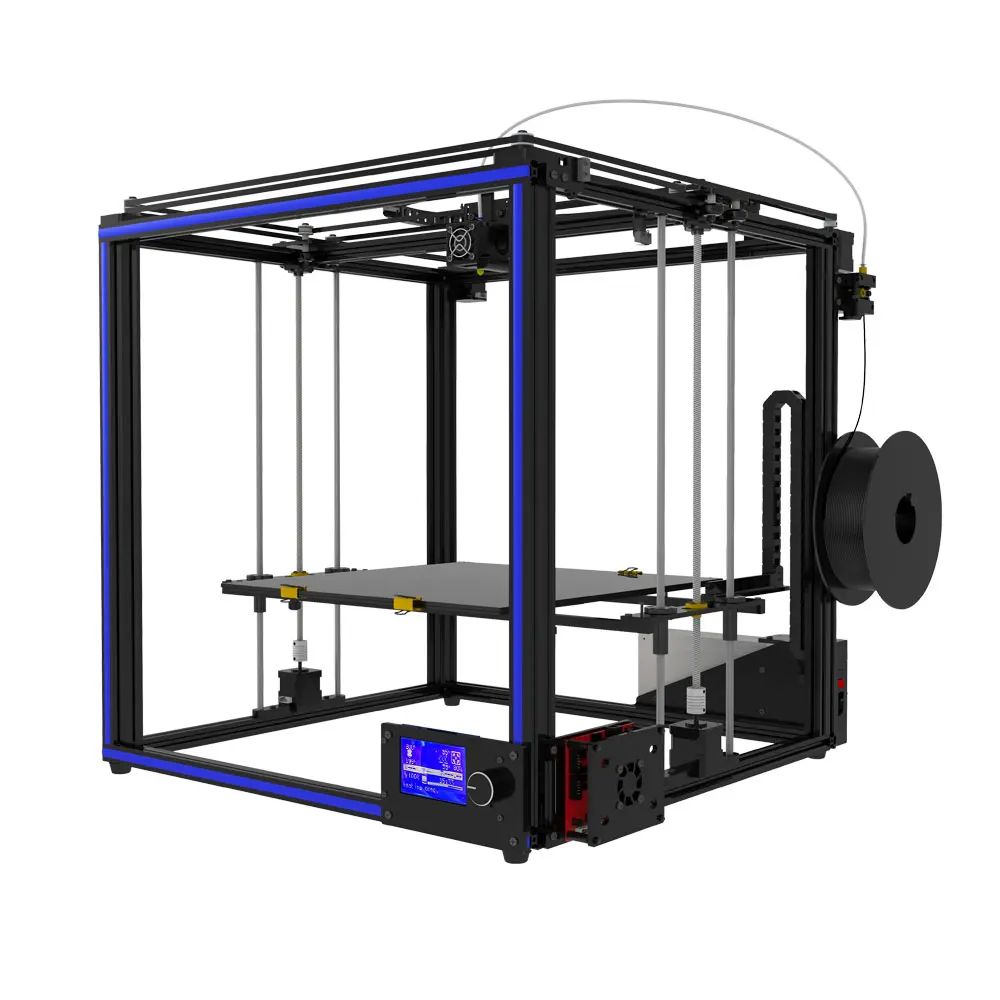 TROXNY Новый X5S 400 3d принтер DIY Собранный Высокоточный impresora 3D I3 комплект|i3 kit|printer diy3d i3