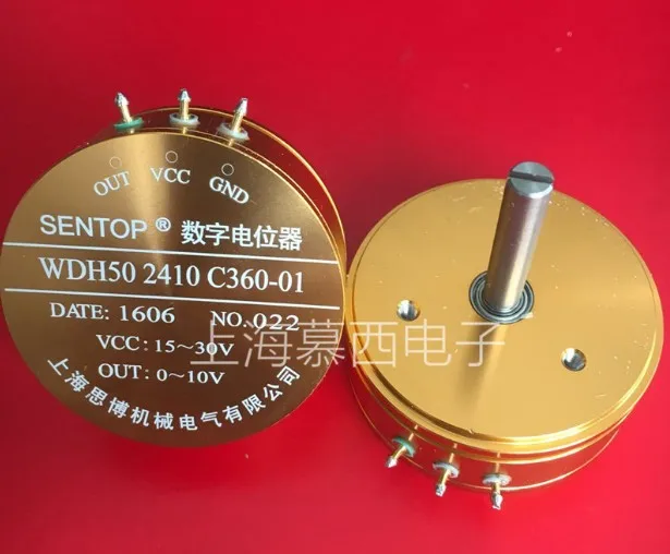 

[VK] ORIGINAL SENTOP WDH50 2410 W360 C360 VCC:15-30V OUT:0-10V Contactless digital potentiometer SWITCH