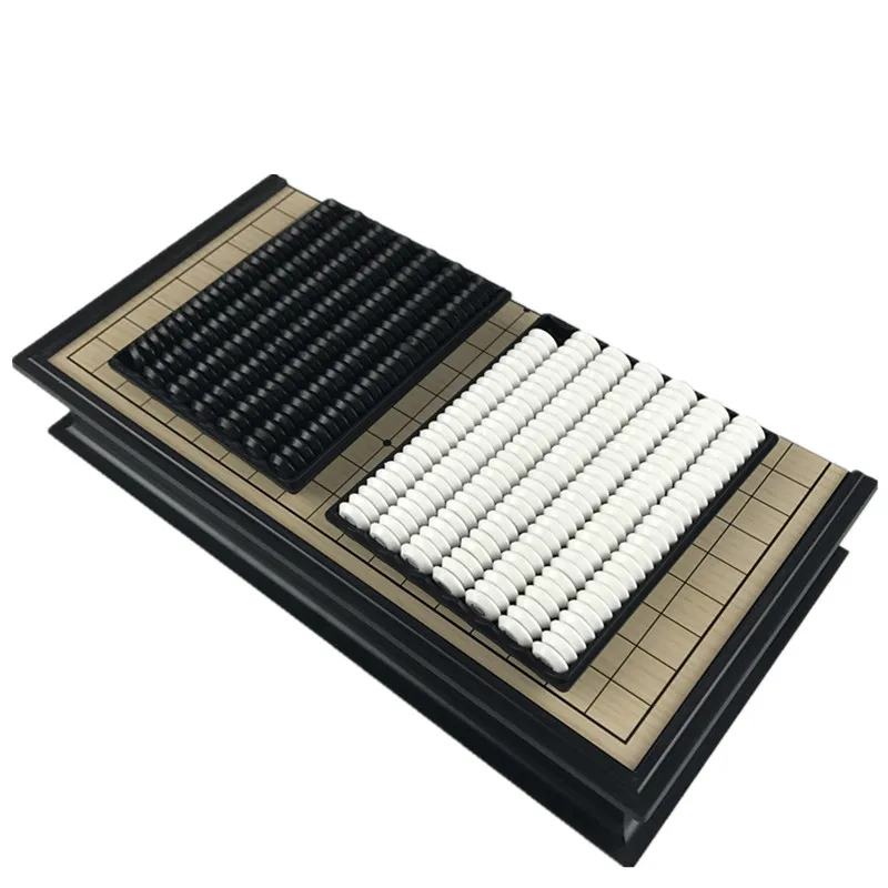 Китайская старая настольная игра Weiqi шашки складной стол Магнитный Go шахматы