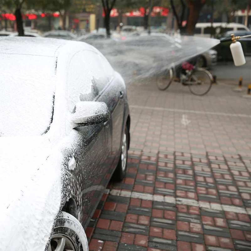 Новый автомобильный адаптер для стиральной машины пены сопло высокого давления