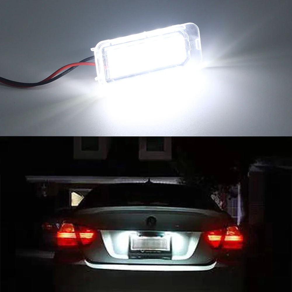 DXZ 2 шт. светодиодные задние номерной знак свет ошибок для Ford 5D Fiesta Kuga S MAX C Mondeo Galaxy