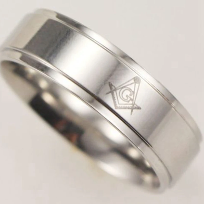 Кольцо мужское из нержавеющей стали ювелирное изделие в стиле