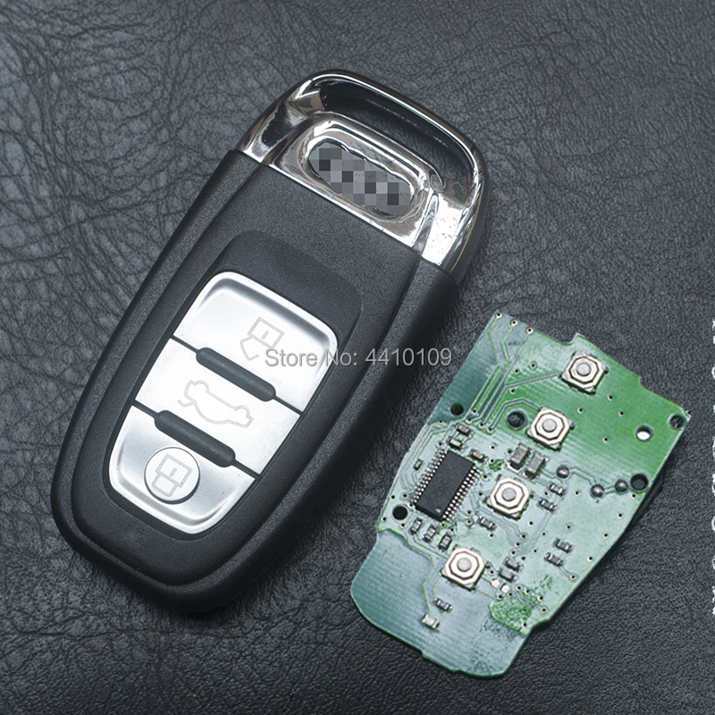 Коллекционный ключ подарок умный дистанционный для Audi A4L A6 Q5 SQ5 S6 754C 754J лезвие с