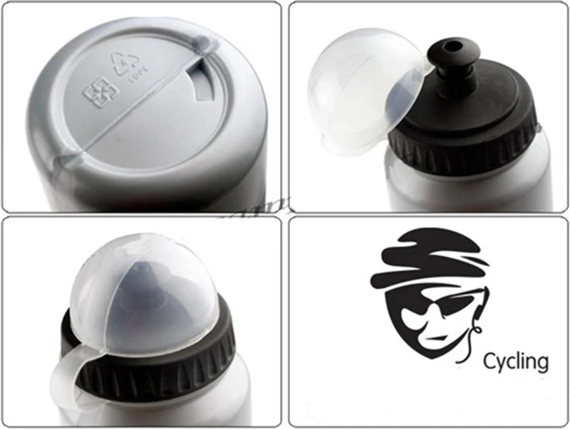 Портативная пластиковая велосипедная бутылка для воды 1000 мл бутылки с пылевой