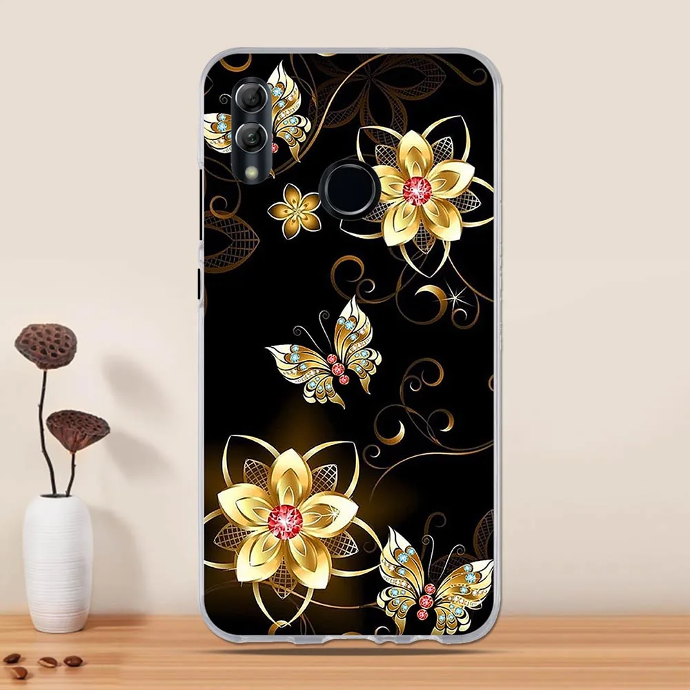 14 Чехол для huawei Honor 6C Pro 7C 8C чехол для huawei P Smart чехол для huawei Honor 10 Lite View 20 чехол силиконовый - Цвет: 14