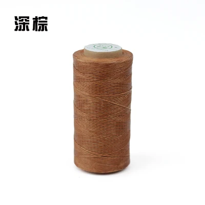 Вощеная вощеная нить для кожи 260 м 1 мм 150D шнур рукоделия ручная строчка 16 цветов