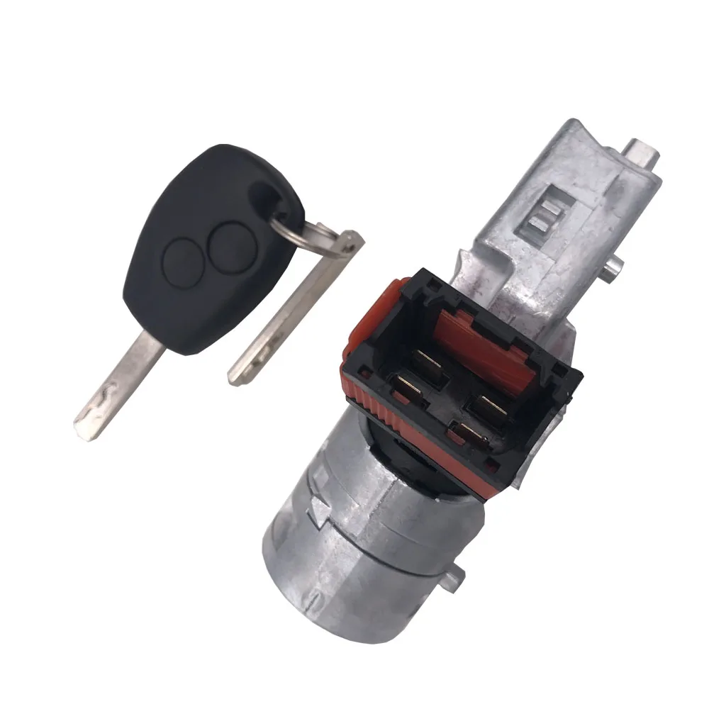 Ствол замка зажигания стартовый переключатель + ключ для Renault Vauxhall Fiat 2005 2012 7701208408