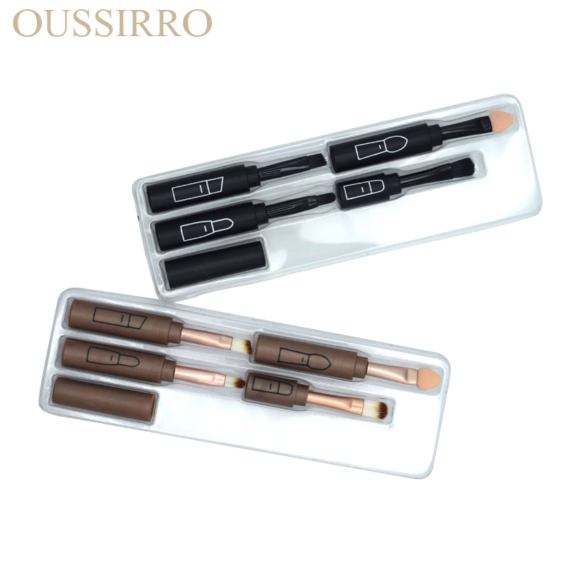 Профессиональный 4 шт. Красота Multi Founction косметический набор кистей для макияжа