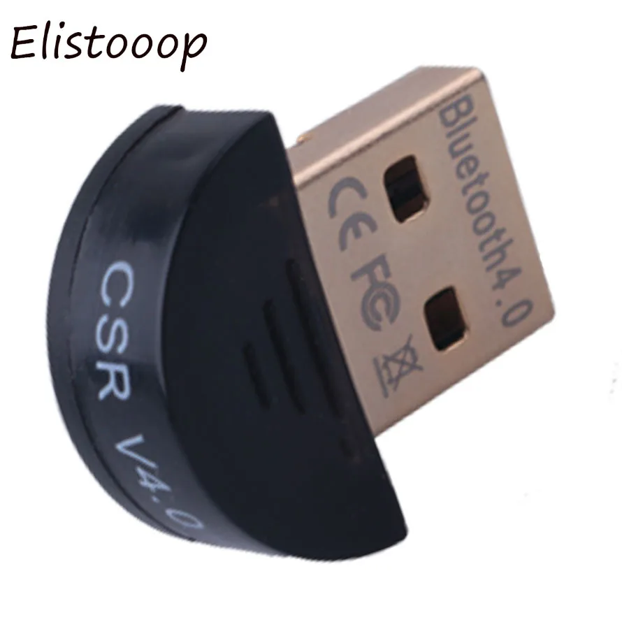 Мини USB Bluetooth адаптер V4.0 CSR Двойной режим беспроводной bluetooth-ключ передатчик для портативных ПК Win XP Vista7/8/10