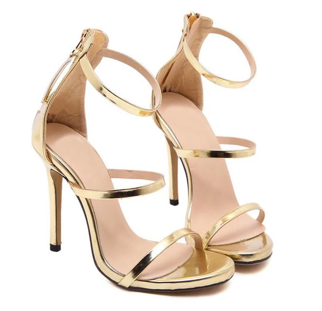 2017 г. Новые пикантные босоножки на шпильках четыре цвета летние женские Вечерние