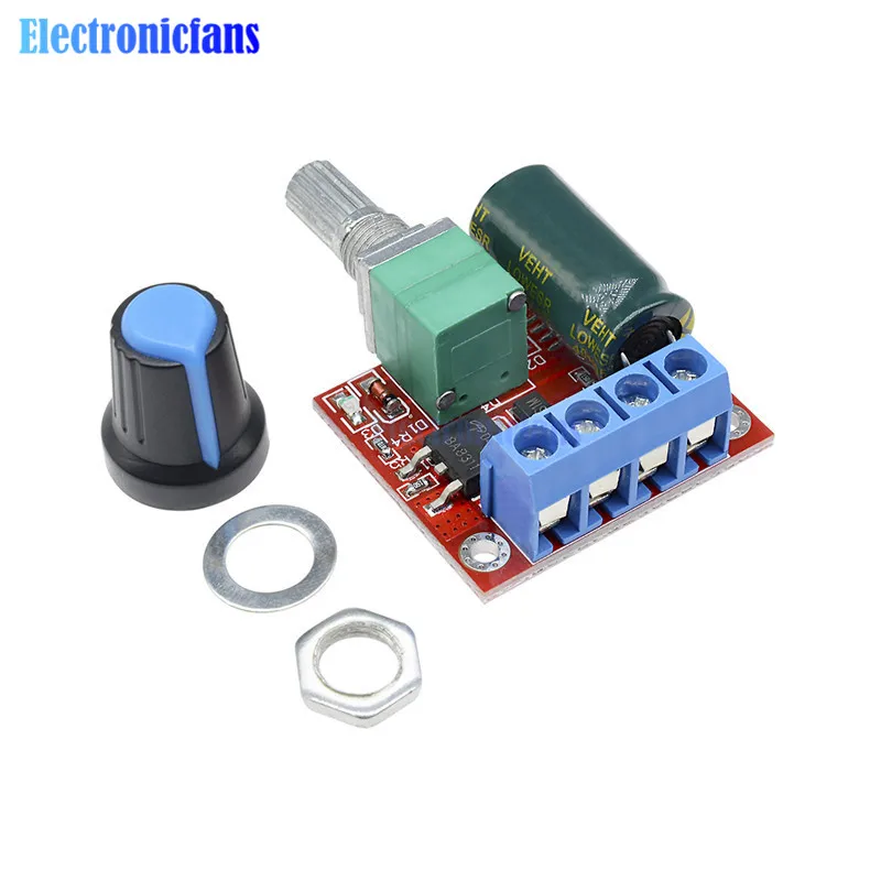 12V 24V PWM контроллер скорости двигателя постоянного тока модуля мини DC-DC 4,5 В-35 В 5A 90W Скорость регулятор Управление регулировки регулируемая плата коммутатора