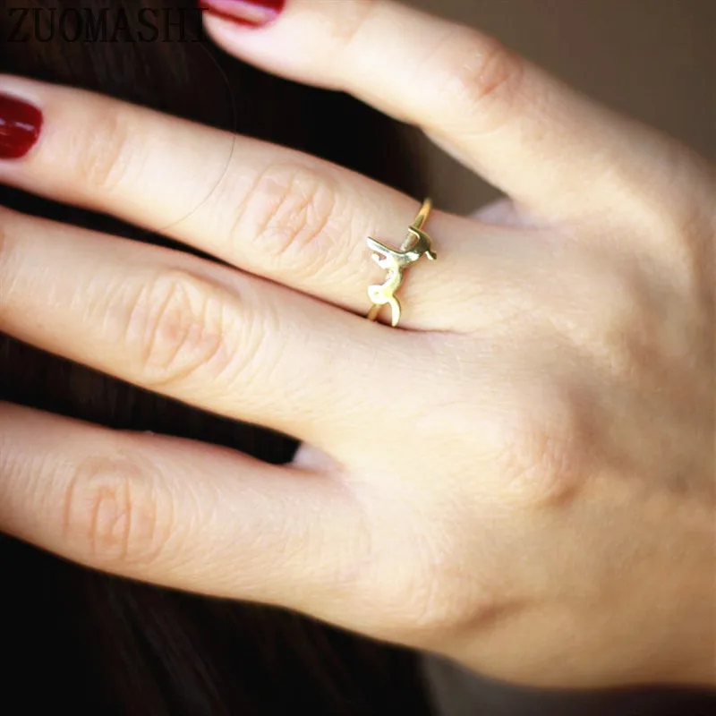 Кольцо из стерлингового серебра с арабским именем маленькое Золотое арабское