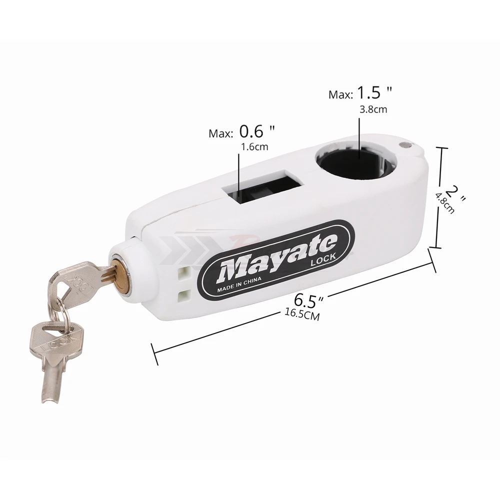 Новейший Универсальный мотоциклетный дисковый замок тормозной дроссельной