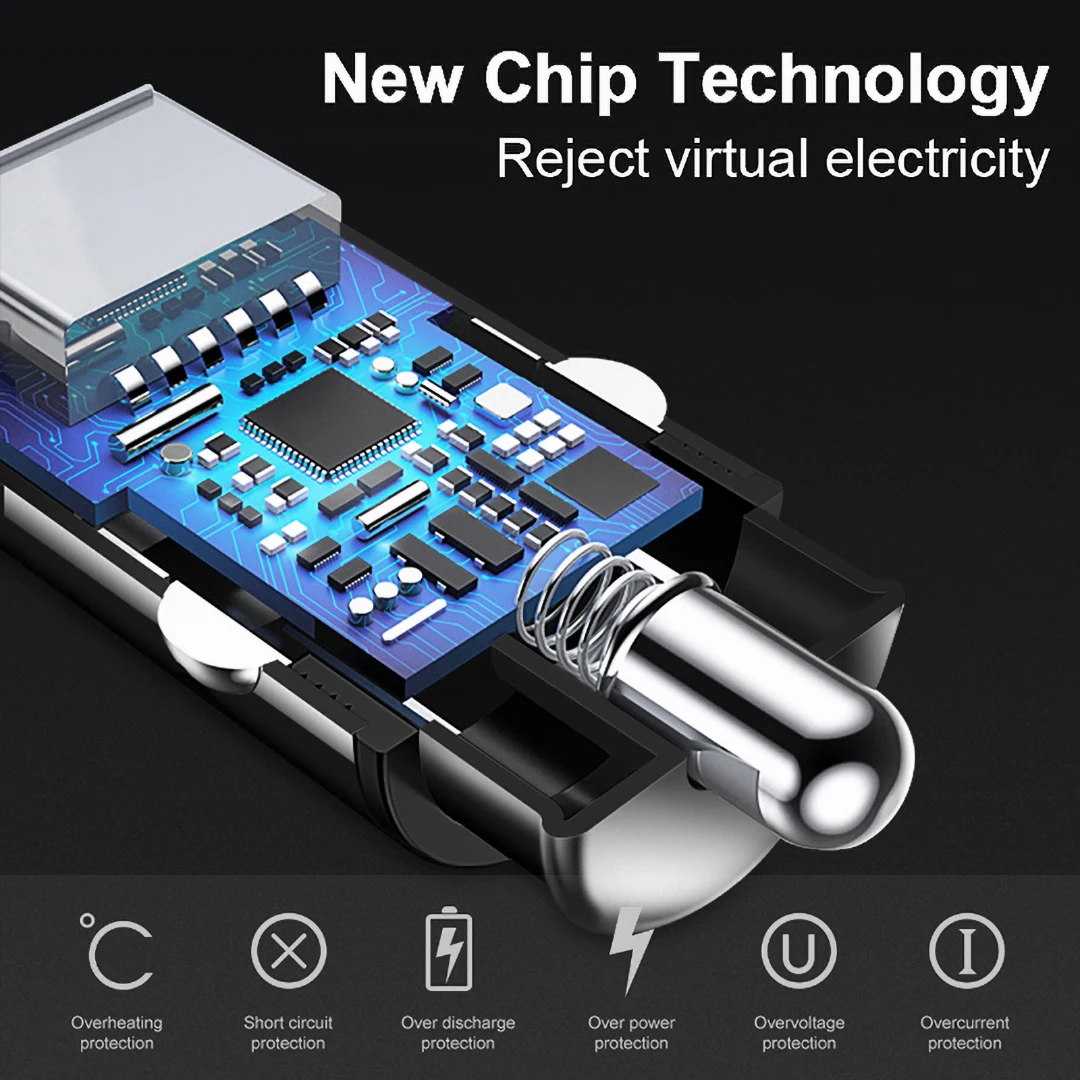 Двойной зарядное устройство USB Quick Charge 3,0 для iphone X 8 7 универсальный мобильный смартфон для Xiaomi samsung S8 планшет зарядка в автомобиле