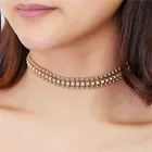 2018 модное винтажное золотое ожерелье-цепочка с подвеской CCB для женщин, длинное ожерелье-цепочка, новые модные украшения