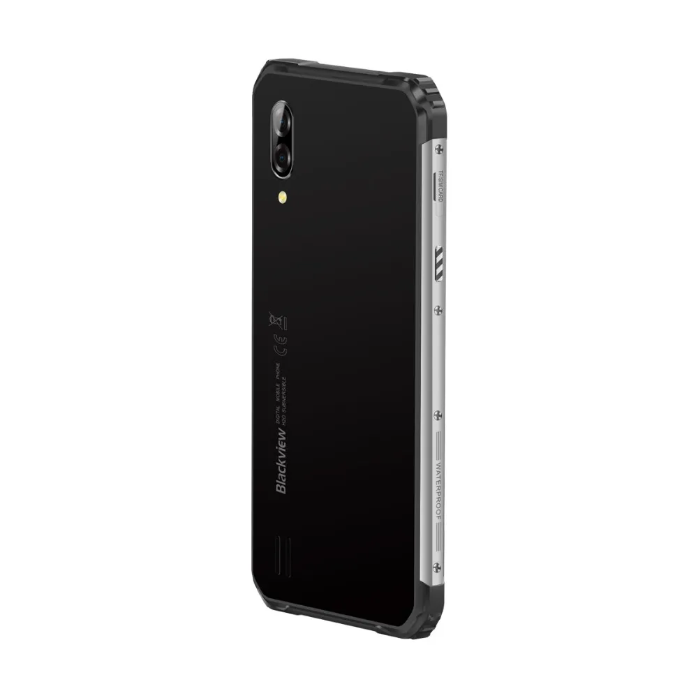 Blackview BV6100 6,8" Горилла экран Прочный смартфон 3 ГБ+ 16 ГБ Android 9,0 IP68 водонепроницаемый мобильный телефон 5580 мАч NFC мобильный телефон