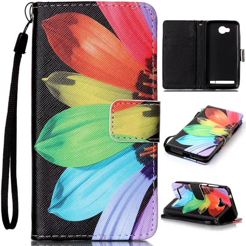 Бумажник Чехол Pu Кожаный Телефон Случаях Мультфильм Шаблон флип Защитные Чехлы