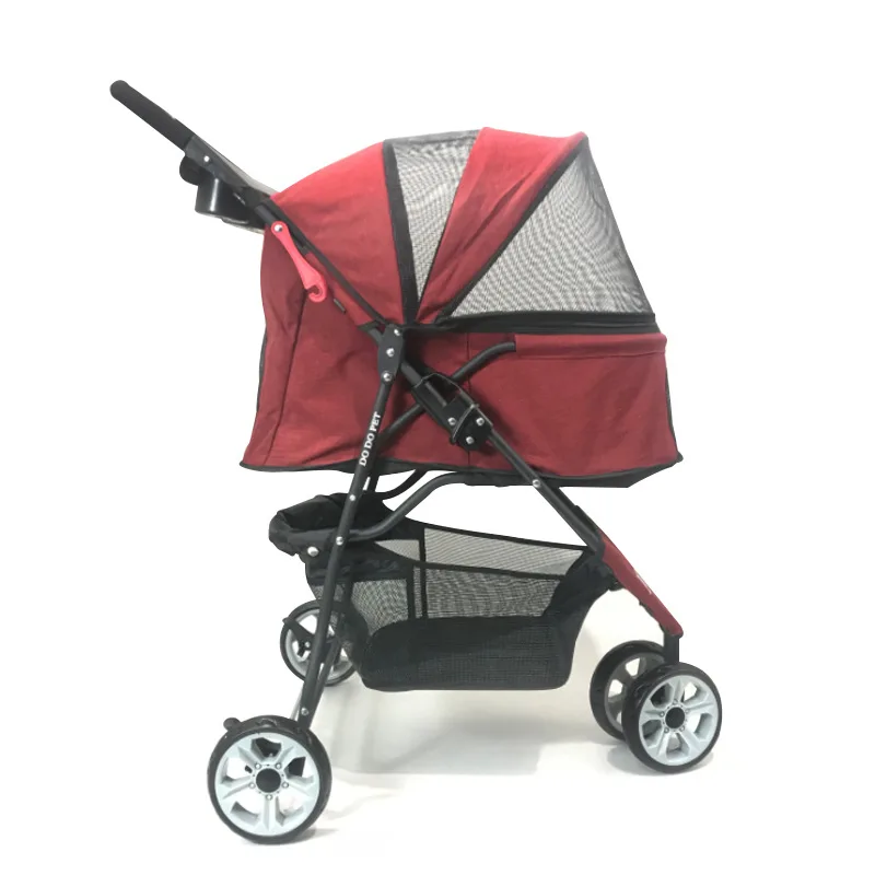 Прогулочная коляска для домашних животных переносная тележка на трех колесах