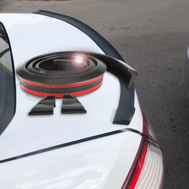 1 5 м полоска для автомобильного бампера Карбон волокнистый слой резины задний