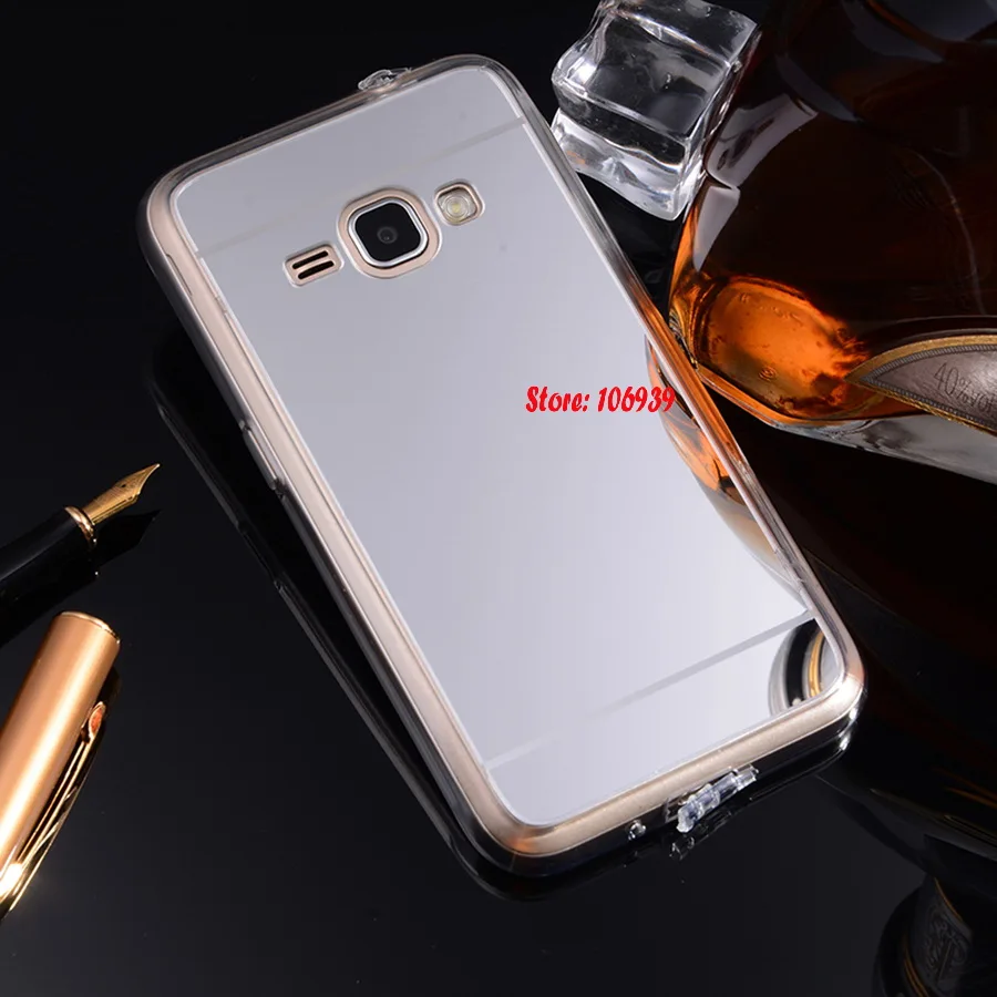 Electroplating Soft TPU Mirror Miror Phone Lady Ladies Coque Capinha Case Etui Fundas For Samsung Galaxy J1 J120 2016 J 120 1 |
