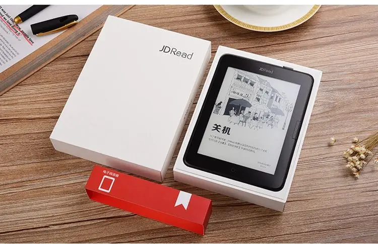 Электронная книга читатель новый продукт JDRead Jingdong T65A плоский экран чернил новая