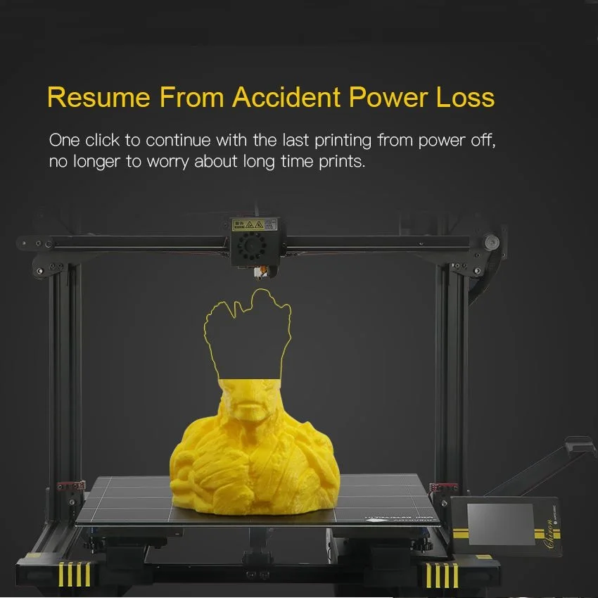 Anycubic 3d принтер чугун Новый 2019 400*400*450 мм большой размер печати FDM Высокоточный