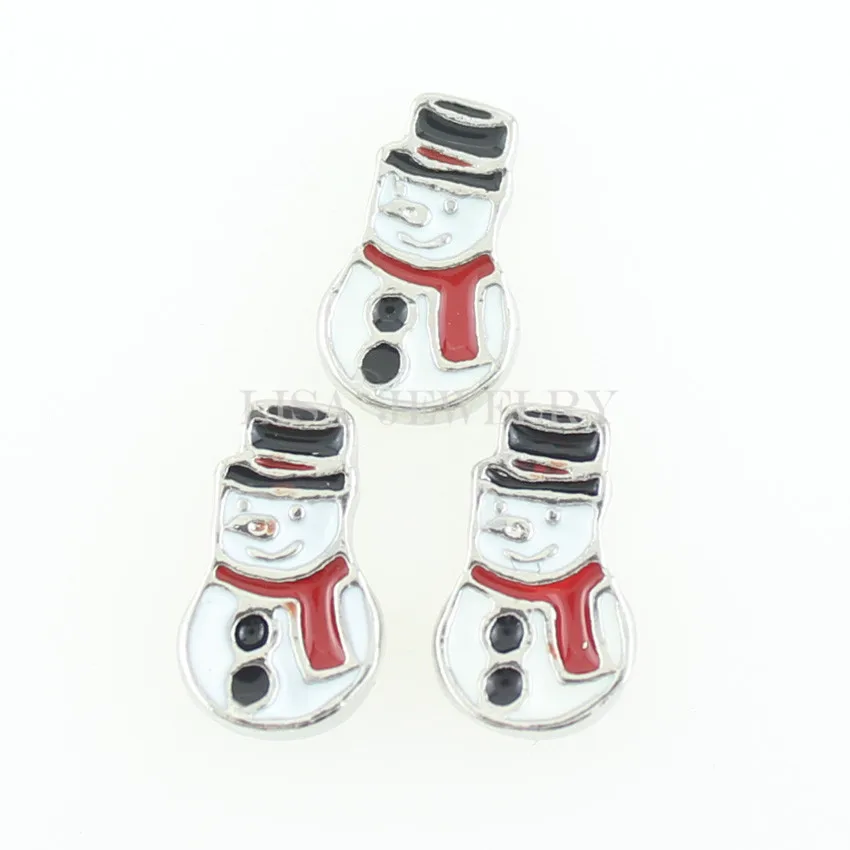 10 шт. зимние праздничные Подвески в виде снеговика рождественские Плавающие для