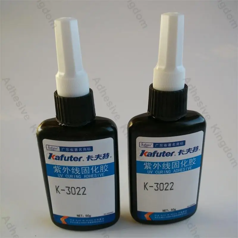 100% подлинный 10 шт. 50 г kafуф клей УФ отверждаемый PVS ABS акриловый клей|adhesion|acrylate adhesive