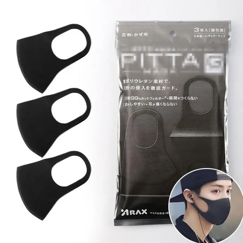 30 шт./лот детская маска для рта анти туман дымка пыль дышащая мальчиков и девочек