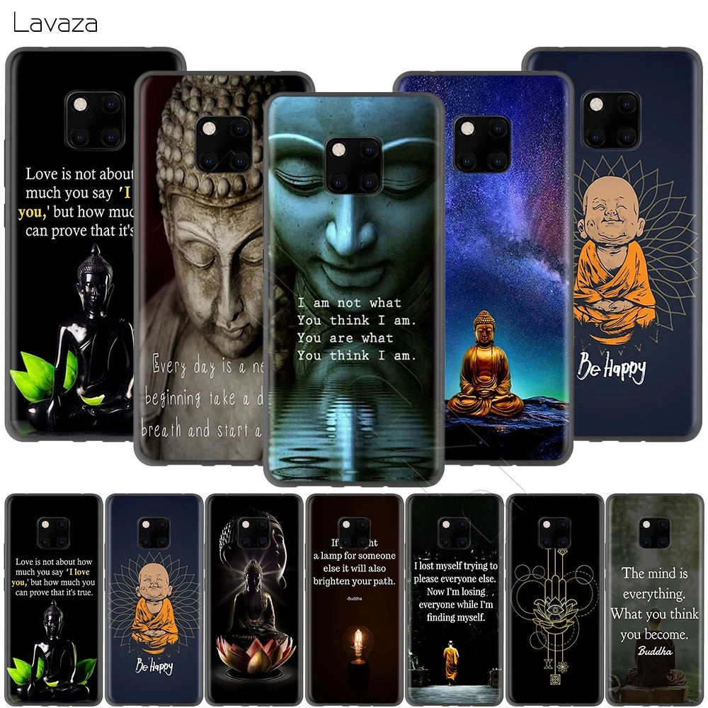 Чехол Lavaza Be Happy Little Buddha для Huawei Honor 10 9 8 8x 8c 7x 7c 7a Note Nova 3 3i Lite Y9 Y7 Y6|Бамперы| |