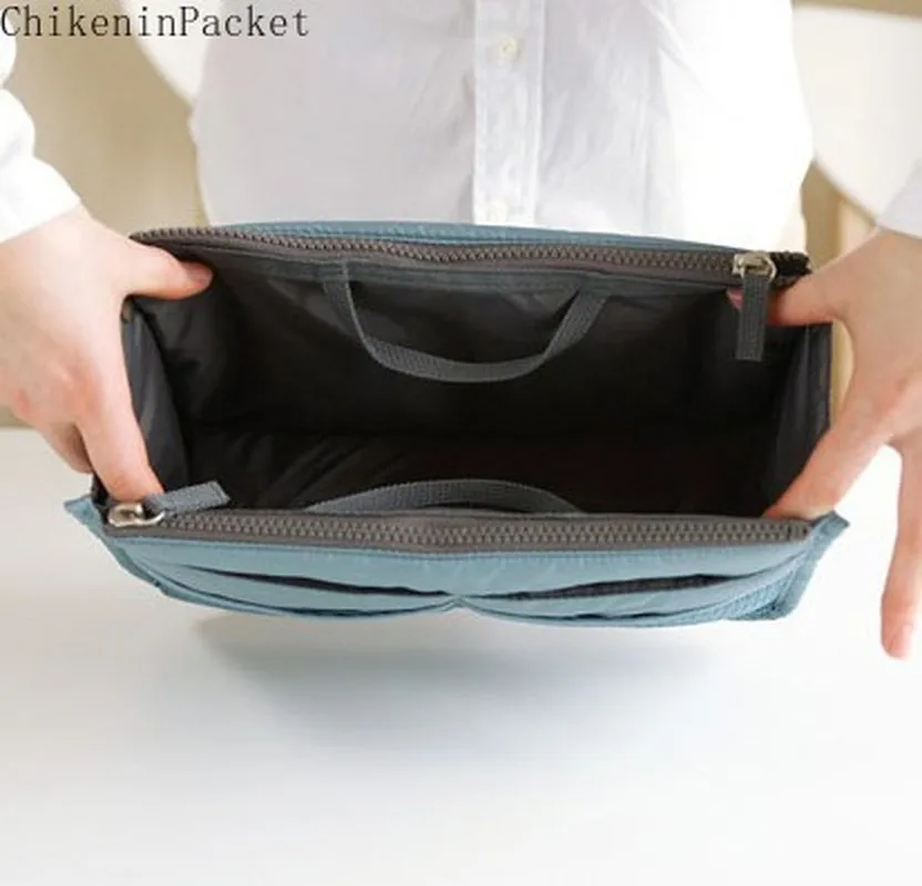 ChikeninPacket Прямая продажа двойной молнии чехол для хранения многофункциональная