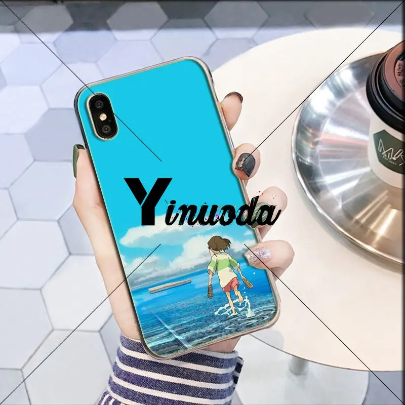 Yinuoda Chinchilla Hayao Miyazaki аниме пользовательские фото мягкий чехол для телефона Apple iPhone 8