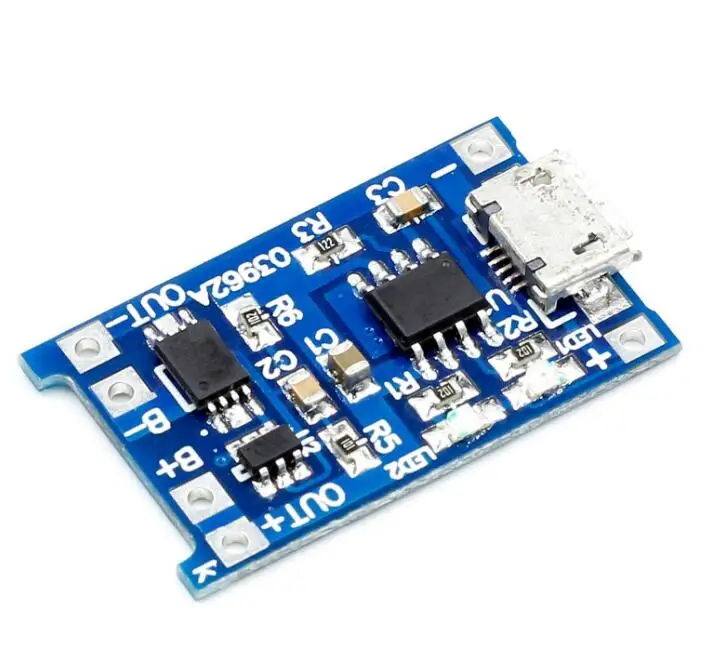 1 шт. 5 в TENSTAR ROBOT 1A Micro USB 18650 литиевая батарея зарядная плата модуль зарядного