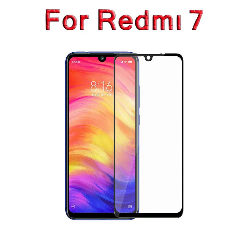 9D закаленное стекло для Xiaomi Redmi 7 7A Защитное стекло для экрана Защитная пленка Remi для Xiaomi xaomi Hongmi ksiomi 7 A A7 Redmi7